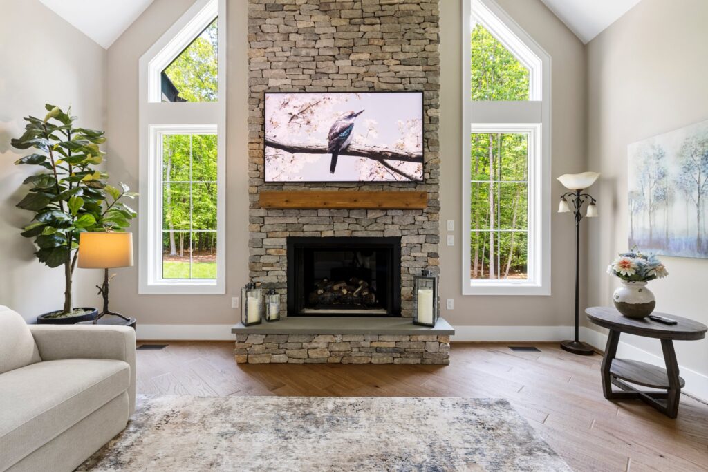 INDOOR FIREPLACE REMODELS